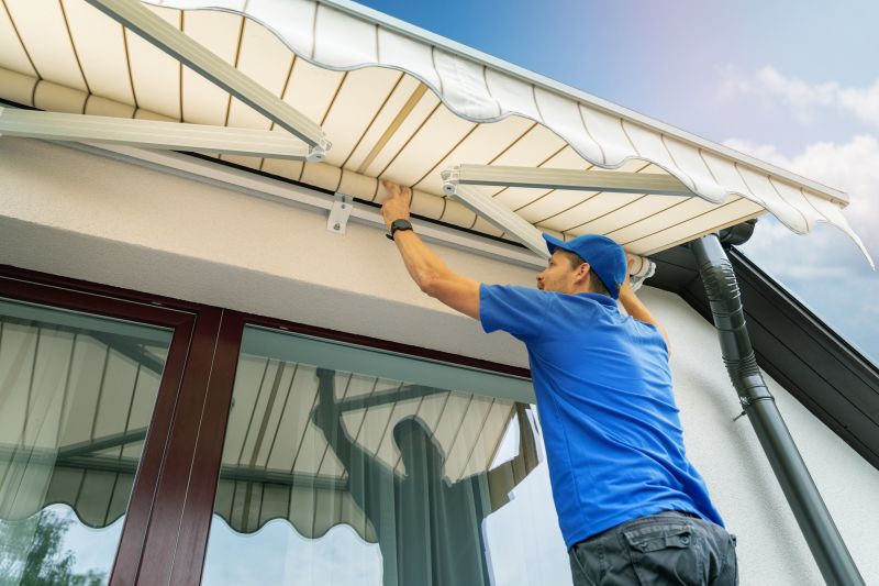 Awning Cleaning in Spring