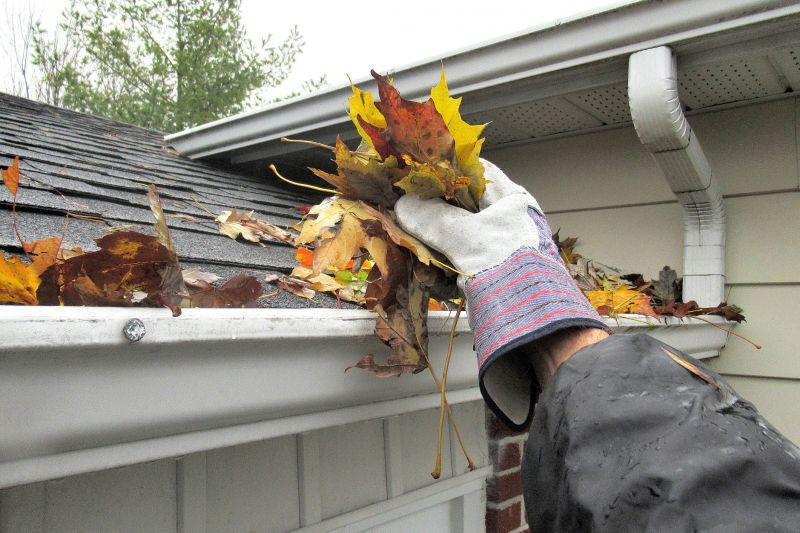 Clogged Gutter Clearing in Rochester, NY